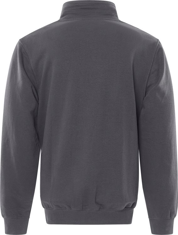 Sweatshirt met korte ritssluiting 1737 SWB