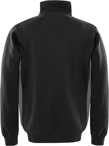 Sweatshirt met korte ritssluiting 1705 DF