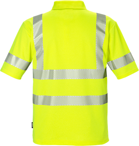 High vis poloshirt klasse 2 7406 GPHV