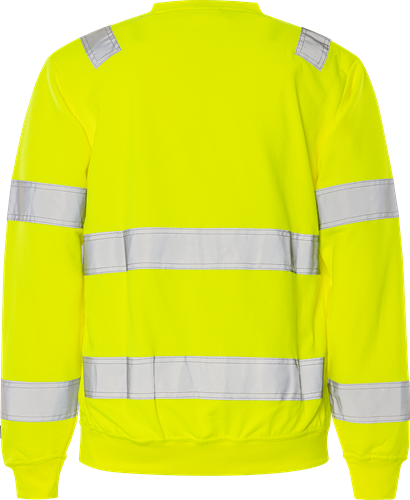 High vis sweatshirt klasse 3 7446 SHV