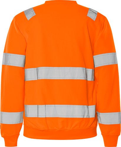 High vis sweatshirt klasse 3 7446 SHV