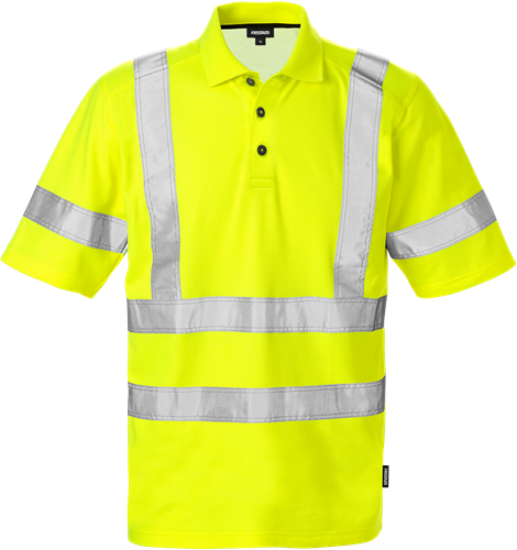 High vis poloshirt klasse 3 7025 PHV