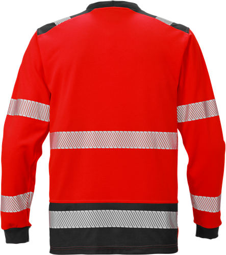 High vis T-shirt lange mouwen klasse 3 7724 THV