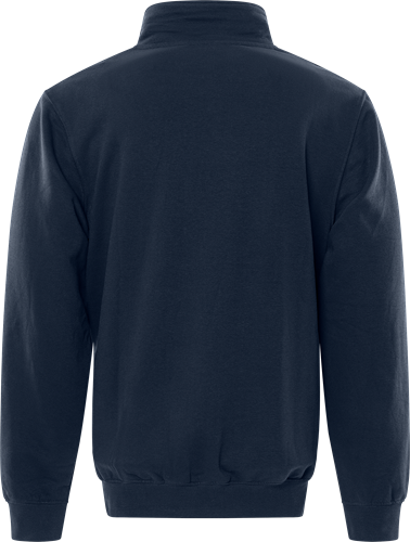 Sweatshirt met korte ritssluiting 1737 SWB