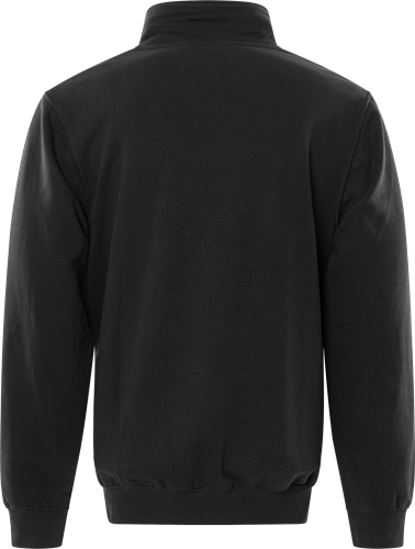 Sweatshirt met korte ritssluiting 1737 SWB