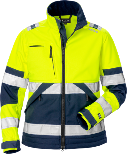 High vis softshelljack dames klasse 2 4183 WYH