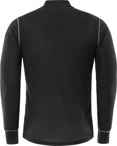 T-shirt lange mouwen met korte rits 789 OF