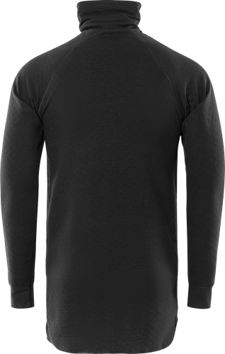 T-shirt lange mouwen met korte rits 742 PC