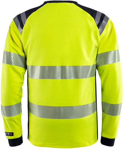 Flamestat high-vis T-shirt lange mouwen klasse 3 7359 TFL