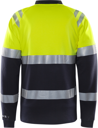 Flamestat high vis t-shirt met lange mouwen klasse 1 7107 TFL