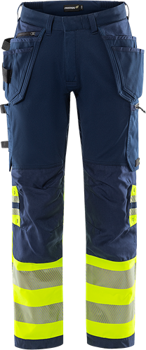 High Vis Green werkbroek stretch klasse 1 2643 GSTP
