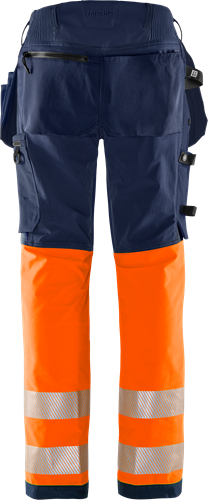 High Vis Green werkbroek dames stretch klasse 1 2663 GSTP