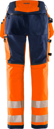 High Vis Green werkbroek dames stretch klasse 2 2664 GSTP