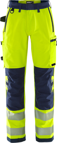 High vis Green broek dames stretch klasse 2 2665 GSTP