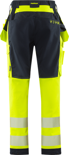 Flamestat Green high vis werkbroek klasse 2 2942 GFS