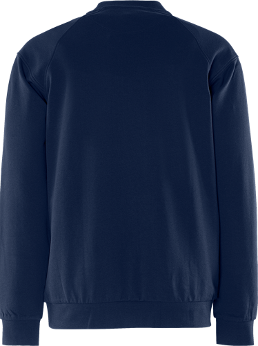 Green sweatshirt van biologisch katoen 7611 GKS