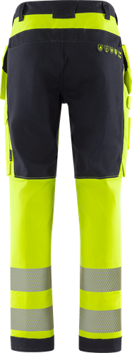 Flamestat Green high vis werkbroek klasse 2 2952 GFS