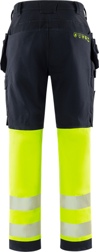 Flamestat Green high vis werkbroek klasse 1 2950 GFS