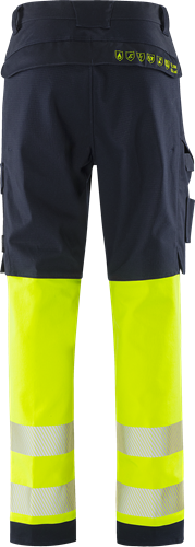 Flamestat Green high vis broek klasse 1 2954 GFS