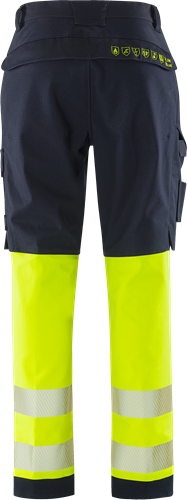 Flamestat Green high vis broek dames klasse 1 2955 GFS