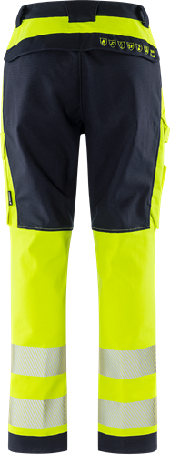 Flamestat Green high vis broek dames klasse 2 2957 GFS